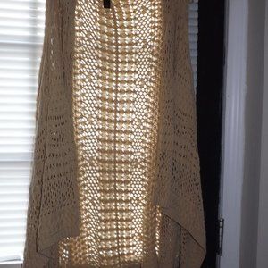 Beige Sweater Vest